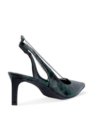 Women&#39;s First Night Pointed Toe Slingback High Heel Pumps