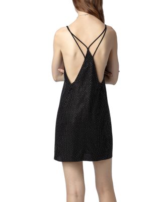 Rohanna CDC Strass Strappy Slip Dress
