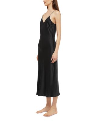 Silk Long V Neck Nite