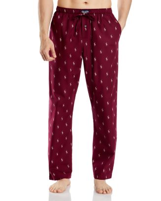 Polo Ralph Lauren Woven Printed Pajama Pants | Bloomingdale's
