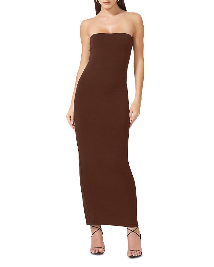 Strapless tube sales maxi dress