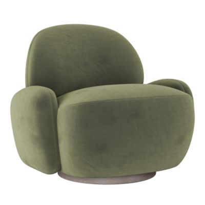 Layla Fabric Swivel Chair