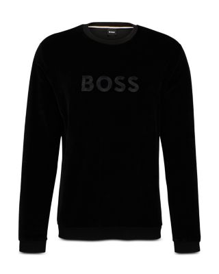 Boss sale velour sweatshirt