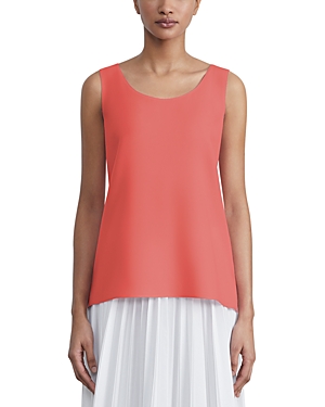 Lafayette 148 Finnley Silk Georgette Tank In Stamped Po