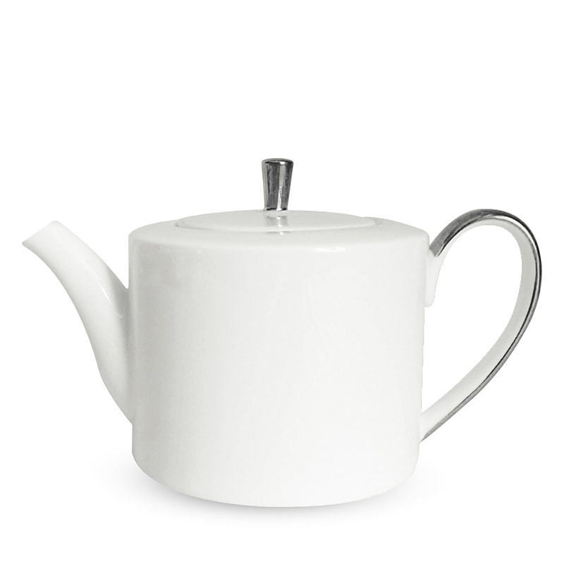 Twig New York Platinum Edge - Teapot In Silver