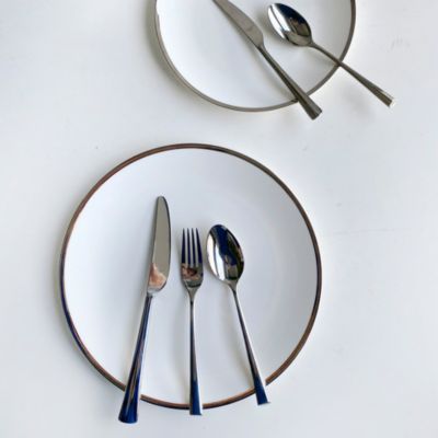 Platinum Edge Salad/Dessert Plate, Set of 2