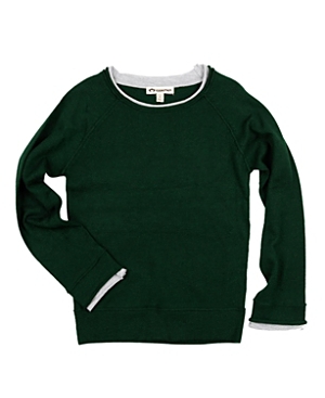 Shop Appaman Boys' Jackson Roll Neck Sweater - Little Kid, Big Kid In Emerald
