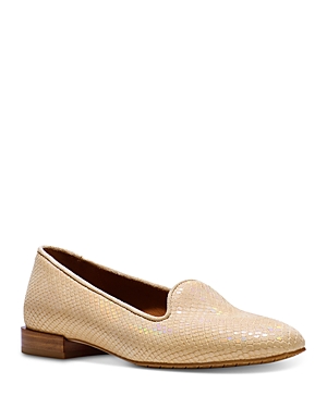 DONALD PLINER WOMEN'S LEATHER LOAFERS