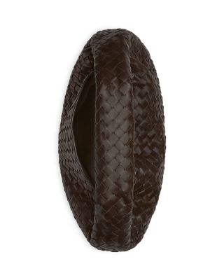 Large Hop Intrecciato Leather Shoulder Bag