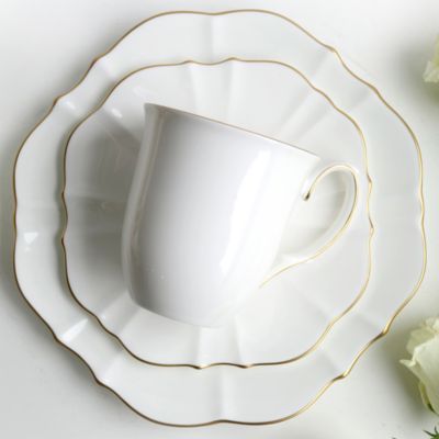 Amelie Brushed Gold Mug, Set of 2