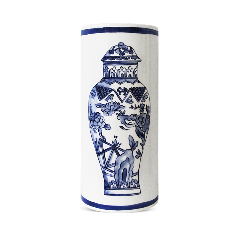 Twig New York Well Versed 17 Vase In Blue