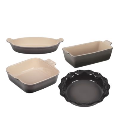 4 Pc Stoneware Baking Set