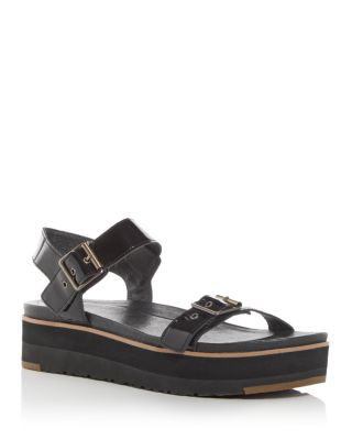 Ugg angie hot sale sandal black