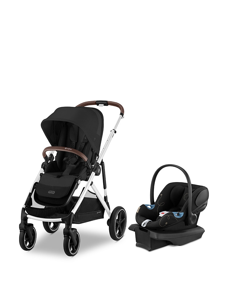 Cybex Gazelle S Stroller & Aton G Infant Car Seat Travel System In Black