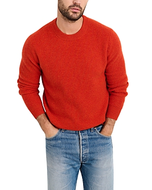 Alex Mill Jordan Crewneck Cashmere Sweater In Paprika