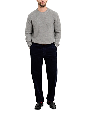 Alex Mill Jordan Ribbed Brushed-cashmere Sweater In Heather Gray