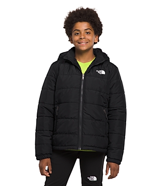 The North Face Boys' Reversible Mount Chimbo Full Zip Hooded Jacket - Big Kid In Black