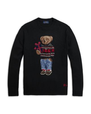 Ralph lauren bear crewneck hotsell