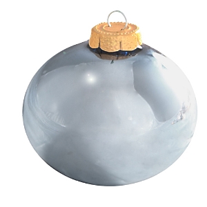 The Whitehurst Company, Llc The Whitehurst Company Ball Ornaments, Set Of 6 In Shiny Sky Blue