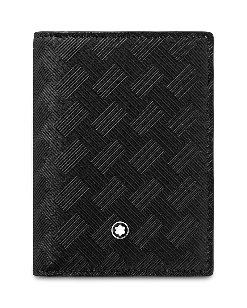 Montblanc Extreme 3.0 Cross-grain Leather Billfold Wallet In Black