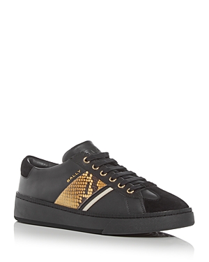 Bally Men's Rocker Low Top Sneakers In Black