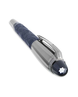 FP Saw SpaceBlue Dou&eacute; Resin Fountain Pen