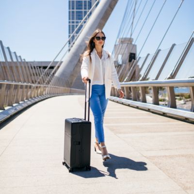 Wheeled Carry On Suitcase, Gym Bag and Packing Cubes