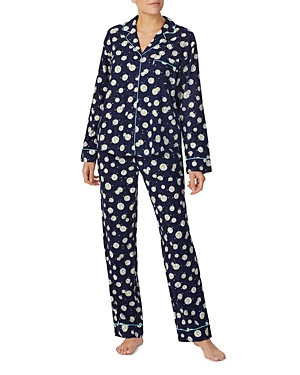 Kate Spade New York Printed Pajamas Set In Navy Port