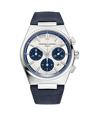 Frederique Constant Highlife Chronograph, 41mm In Blue