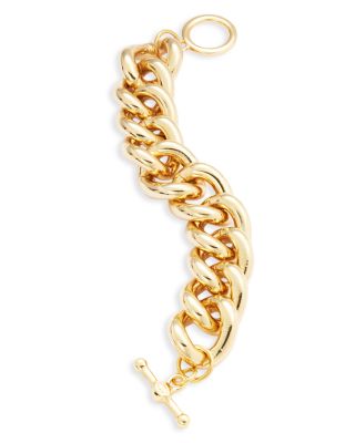 Chunky Chain Link Bracelet in 18K Gold Plated