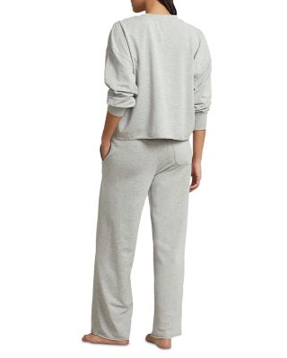 Sweatshirt & Wide Leg Pants Set