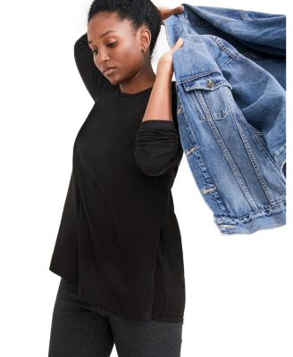 Long Sleeve Maternity T-Shirt