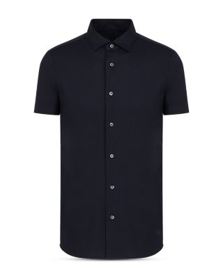 Essential Slim Fit Short Sleeve Lyocell Sport Shirt