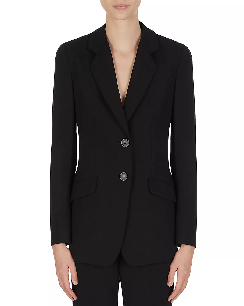 Emporio Armani Barathea Stretch Wool Blazer