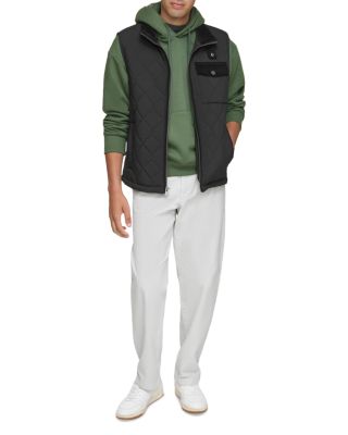 Barnet Quilted Corduroy Trimmed Water Resistant Vest