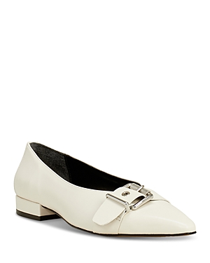 Shop Vince Camuto Women's Megdele Pointed Toe Flats In White