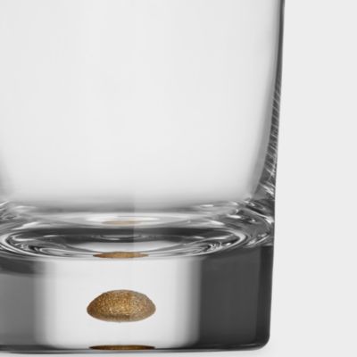 Intermezzo Gold Old Fashion Glass, Set of 2 - Exclusive