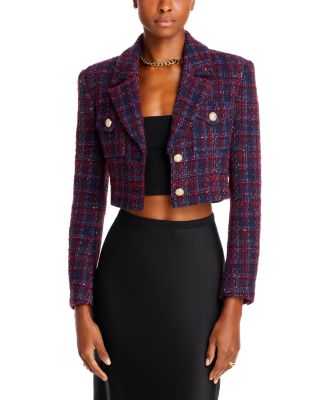 Generation Love - Noah Cropped Tweed Blazer