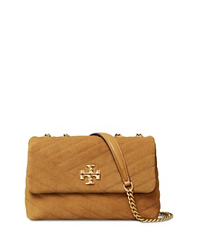 Leather crossbody bag Tory Burch Beige in Leather - 35058957