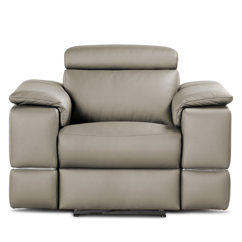 Giuseppe Nicoletti Ronaldo Power Reclining Chair In Bull Ice
