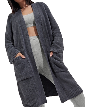 Shop Ugg Kallie Cardigan In Obsidian