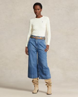 Cotton Cable Knit Sweater