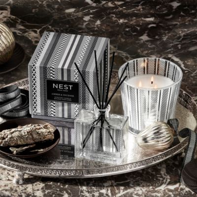 Amber & Incense 3 Wick Candle 21 oz.