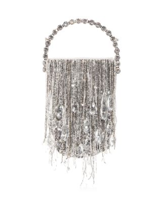 L'alingi - Silver Crystals Micro Fringe Eternity Crossbody