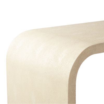 Shagreen Embossed Console