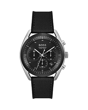 Shop Hugo Boss Top Chronograph, 44mm In Black