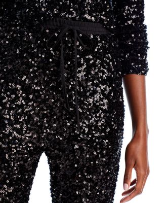 Sequin Joggers - Exclusive