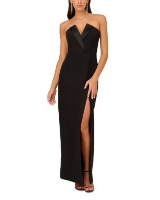 Liv Foster Strapless Column Gown | Bloomingdale's