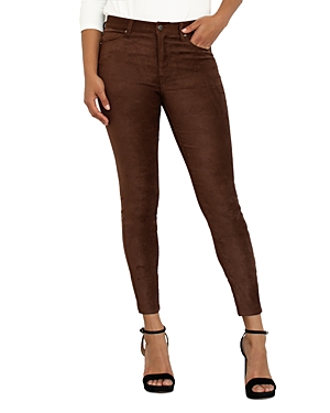 Liverpool Los Angeles Kelsey Knit Trousers In Brownstone