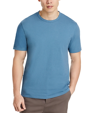 Vince Garment Dyed Crewneck Tee In Washed High
